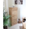 Mobel Oak Furniture Tallboy Chest of Drawer COR12A